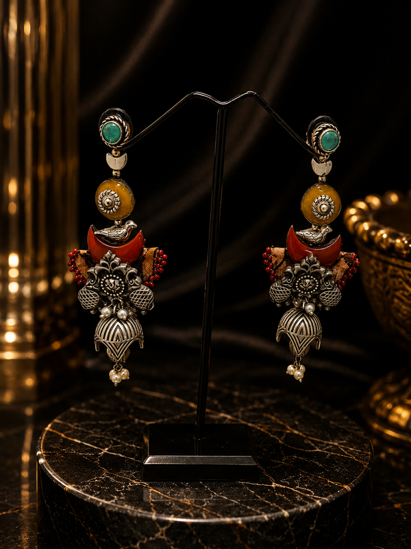 The Feathered Relic Earrings