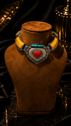 Heritage Stone Collar Necklace