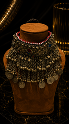 Antique Afghani Statement Choker