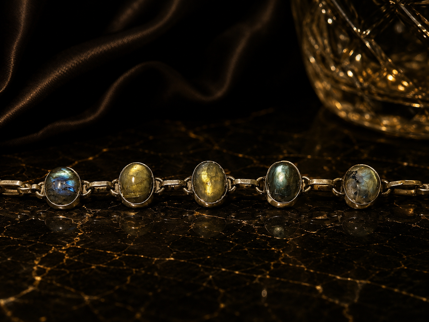 Panchjyot Labradorite Bracelet
