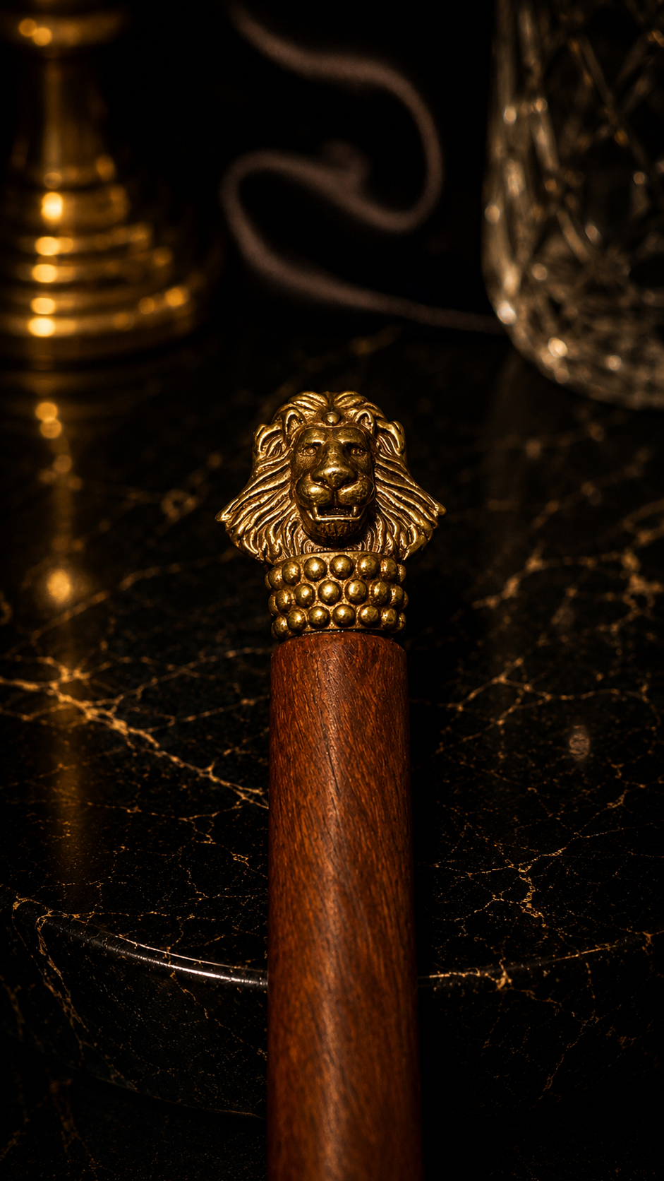 Regal Lion Crest Jooda Pin