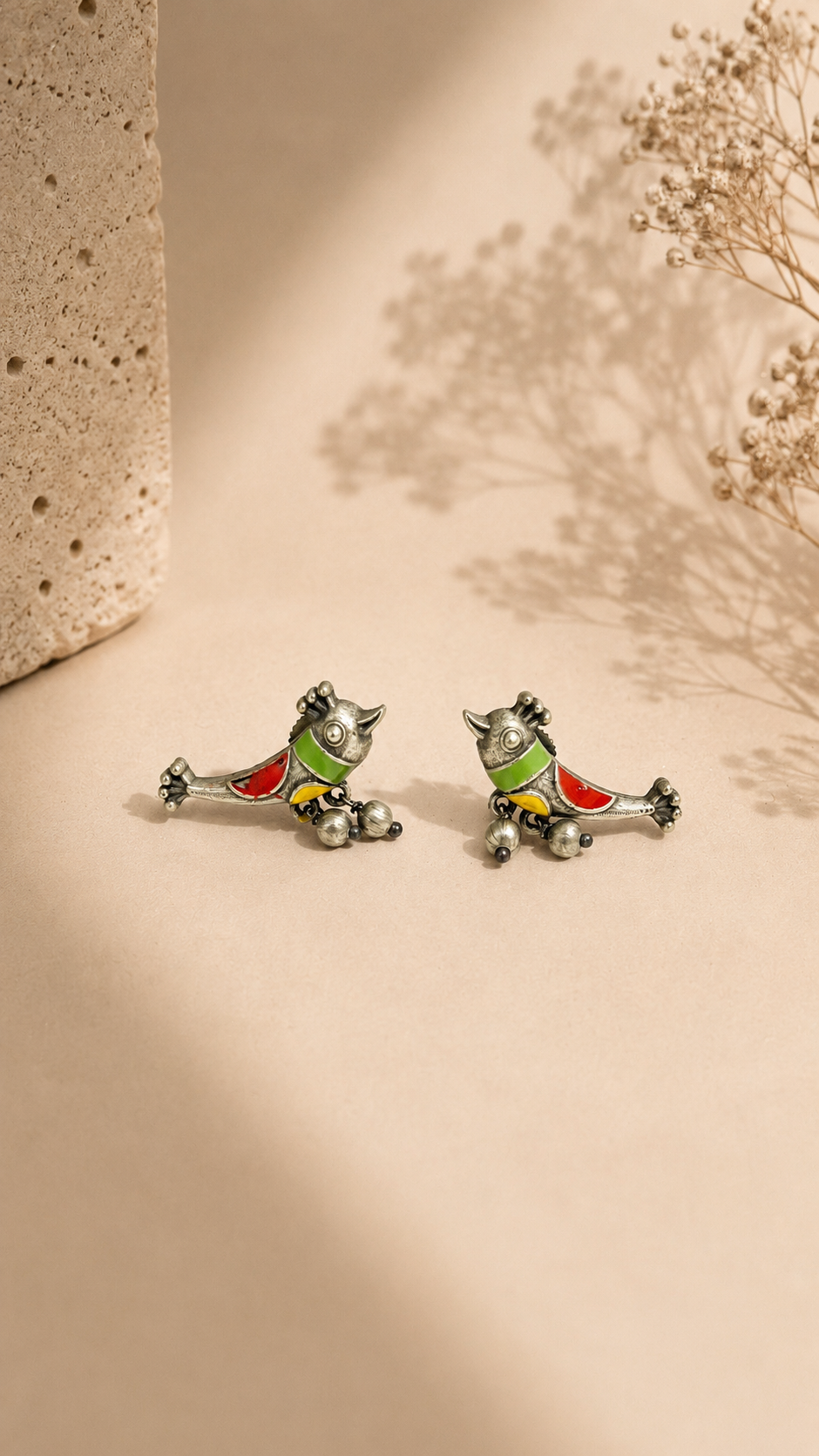 Verdant Whisper Artisan Earrings