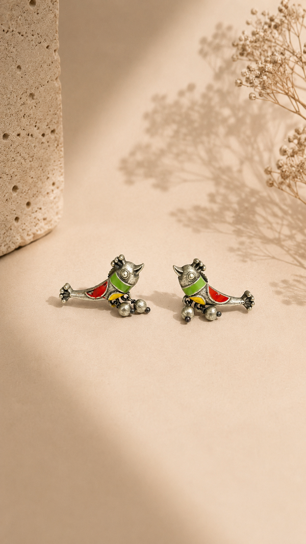 Verdant Whisper Artisan Earrings