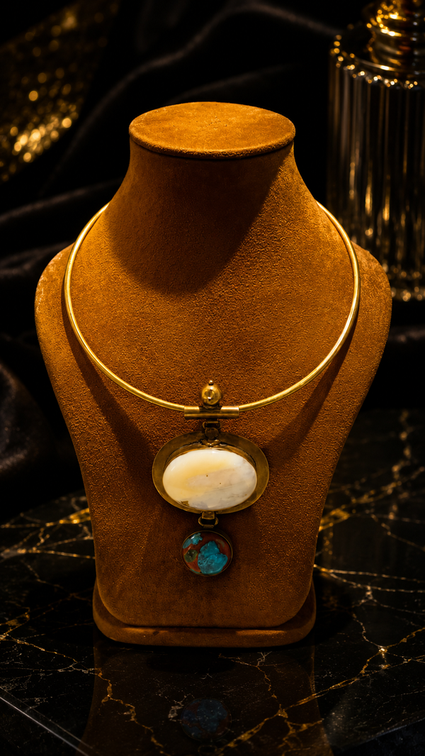 Moon Oracle Pendant Choker