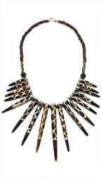 The Obsidian Quill Necklace